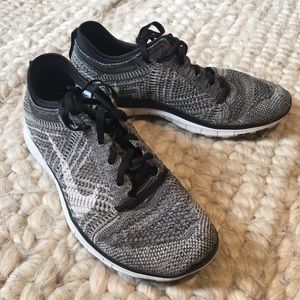 Nike Flyknit Grey Athletic Shoe